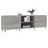 Meuble TV sonoma gris 150x30x50 cm bois d'ingénierie 581326581326