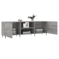 Meuble TV sonoma gris 150x30x50 cm bois d'ingénierie 581326581326