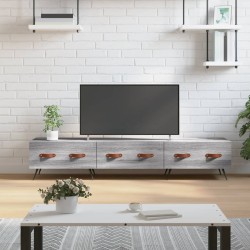 Meuble TV sonoma gris 150x36x30 cm bois d'ingénierie 581327581327