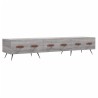 Meuble TV sonoma gris 150x36x30 cm bois d'ingénierie 581327581327