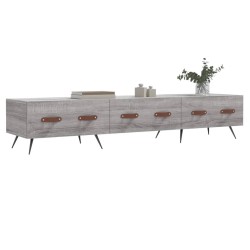 Meuble TV sonoma gris 150x36x30 cm bois d'ingénierie 581327581327