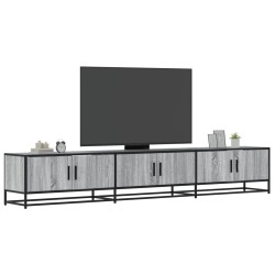 Meuble TV sonoma gris 240x35x41 cm bois d'ingénierie 581328581328