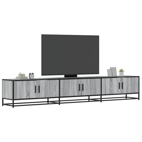 Meuble TV sonoma gris 240x35x41 cm bois d'ingénierie 581328581328