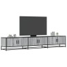 Meuble TV sonoma gris 240x35x41 cm bois d'ingénierie 581328581328