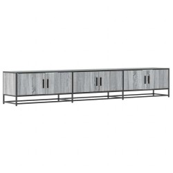 Meuble TV sonoma gris 240x35x41 cm bois d'ingénierie 581328581328