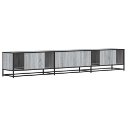 Meuble TV sonoma gris 240x35x41 cm bois d'ingénierie 581328581328