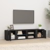 Meubles TV 2 pcs Noir 80x31,5x36 cm Bois d'ingénierie 581332581332