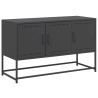 Meuble TV noir 100,5x39x60,5 cm acier 581333581333