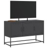 Meuble TV noir 100,5x39x60,5 cm acier 581333581333