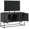 Meuble TV noir 100,5x39x60,5 cm acier 581333581333