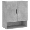 Armoire murale gris béton 60x31x70 cm bois d'ingénierie 581338581338