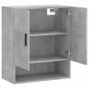 Armoire murale gris béton 60x31x70 cm bois d'ingénierie 581338581338