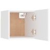 Table de chevet Blanc 30,5x30x30 cm Bois d'ingénierie 581339581339