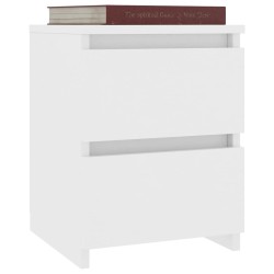 Table de chevet Blanc 30 x 30 x 40 cm Bois d'ingénierie 581340581340