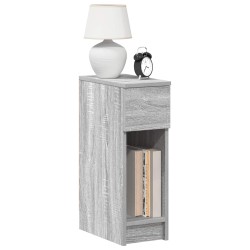 Table de chevet avec tiroir sonoma gris 20x36x60 cm 581346581346