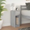 Table de chevet avec tiroir sonoma gris 20x36x60 cm 581346581346