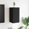 Meubles TV muraux 2 pcs Noir 30,5x30x30 cm 581350581350