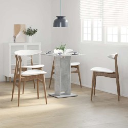 Table de bistro Gris béton 60x60x75 cm Bois d'ingénierie 581352581352