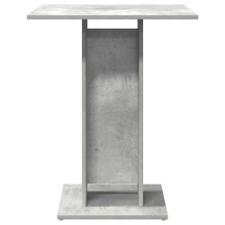 Table de bistro Gris béton 60x60x75 cm Bois d'ingénierie 581352581352