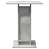 Table de bistro Gris béton 60x60x75 cm Bois d'ingénierie 581352581352