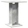 Table de bistro Gris béton 60x60x75 cm Bois d'ingénierie 581352581352