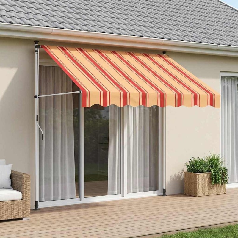 Auvent rétractable manuel Multicolore 300 x 115 x 300 cm 581355581355