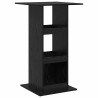 Table de bar Chêne noir 60 x 60 x 100 cm Bois d'ingénierie 581358581358