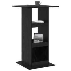 Table de bar Chêne noir 60 x 60 x 100 cm Bois d'ingénierie 581358581358
