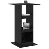 Table de bar Chêne noir 60 x 60 x 100 cm Bois d'ingénierie 581358581358