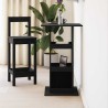 Table de bar Chêne noir 60 x 60 x 100 cm Bois d'ingénierie 581358581358