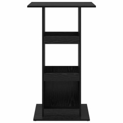 Table de bar Chêne noir 60 x 60 x 100 cm Bois d'ingénierie 581358581358