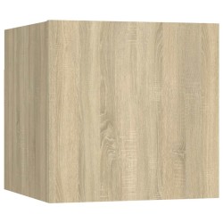 Meubles TV muraux 8 pcs Chêne sonoma 30,5x30x30 cm 581359581359
