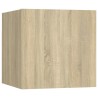 Meubles TV muraux 8 pcs Chêne sonoma 30,5x30x30 cm 581359581359