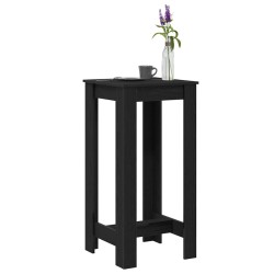 Table de bar Chêne noir 51 x 50 x 103,5 cm Bois d'ingénierie 581360581360