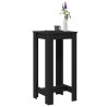 Table de bar Chêne noir 51 x 50 x 103,5 cm Bois d'ingénierie 581360581360