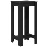 Table de bar Chêne noir 51 x 50 x 103,5 cm Bois d'ingénierie 581360581360