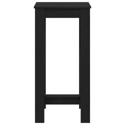 Table de bar Chêne noir 51 x 50 x 103,5 cm Bois d'ingénierie 581360581360