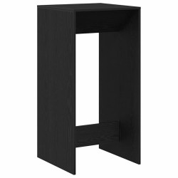 Table de bar Chêne noir 51 x 50 x 103,5 cm Bois d'ingénierie 581361581361