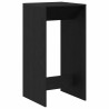 Table de bar Chêne noir 51 x 50 x 103,5 cm Bois d'ingénierie 581361581361
