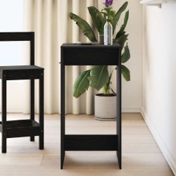 Table de bar Chêne noir 51 x 50 x 103,5 cm Bois d'ingénierie 581361581361