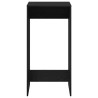Table de bar Chêne noir 51 x 50 x 103,5 cm Bois d'ingénierie 581361581361