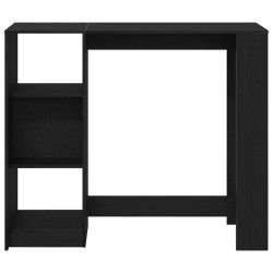Table de bar Chêne noir 124 x 46 x 103.5 cm Bois d'ingénierie 581362581362