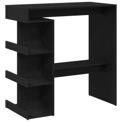 Table de bar Chêne noir 100 x 48 x 101,5 cm Bois d'ingénierie 581363581363