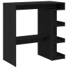 Table de bar Chêne noir 100 x 48 x 101,5 cm Bois d'ingénierie 581363581363