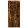 Table de bar chêne fumé 51x50x103,5 cm bois d'ingénierie 581364581364