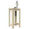 Table de bar chêne sonoma 51x50x103,5 cm bois d'ingénierie 581365581365