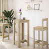 Table de bar chêne sonoma 51x50x103,5 cm bois d'ingénierie 581365581365