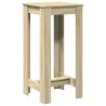 Table de bar chêne sonoma 51x50x103,5 cm bois d'ingénierie 581365581365