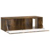 Meuble TV mural Chêne fumé 98 x 41 x 30 cm Bois d'ingénierie 581367581367