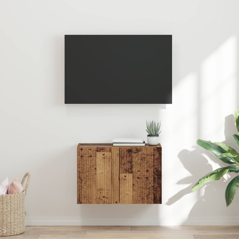 Meuble TV mural Bois Ancien 59,5 x 31 x 40 cm Bois d'ingénierie 581372581372